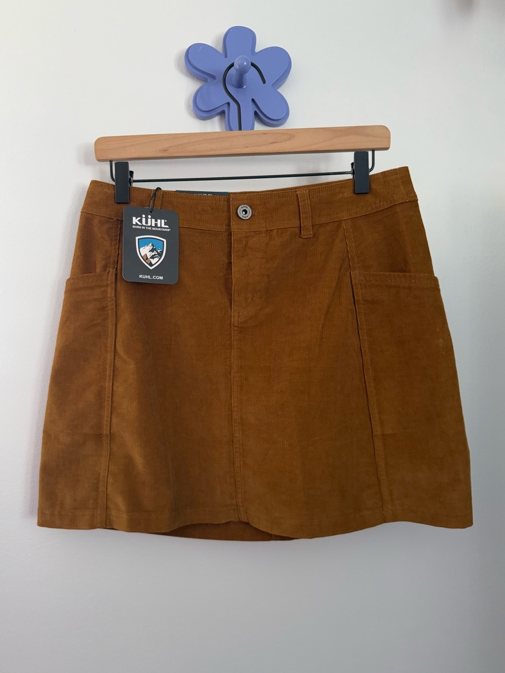 Kuhl 6 NEW Lydia Mini Skirt Antique Gold Outdoor Hike Trail